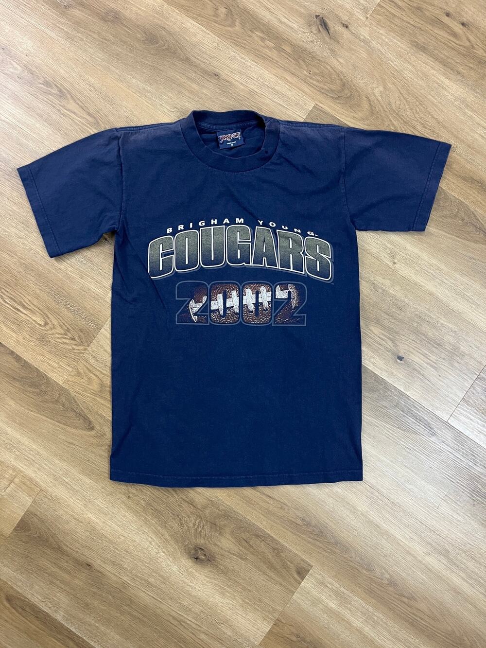 2002 Brigham Young Cougars Football Tee Jansport S